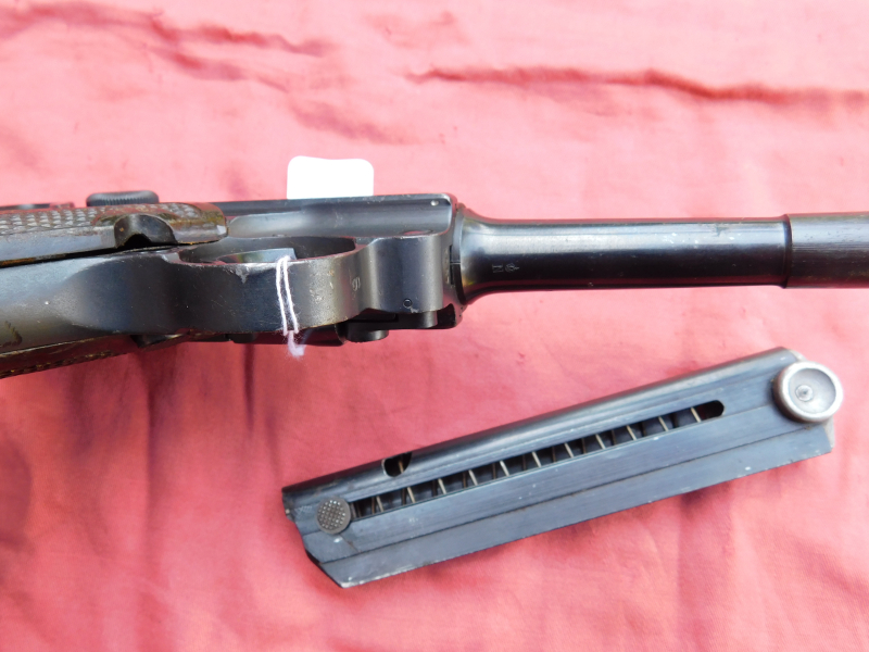Pistole P08 DWM 1915, sehr guter Lauf, Kal. 9 mm Luger – zdjęcie 4