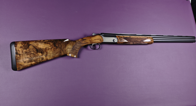 Bockdoppelflinte Blaser F16 Game 12/76 Läufe 71cm Holzklasse 9 – Bild 2