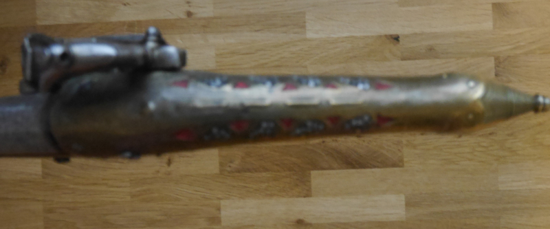 Antike, moslemische Rattenschwanzpistole – Bild 3
