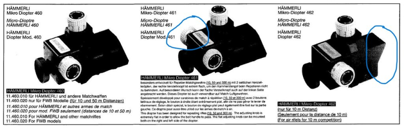 Match Micro-Diopter Hämmerli 460 für Feinwerkbau – Bild 5