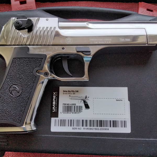 Big Fyfty ,9mm Schreckschuss Pistole. – Bild 2