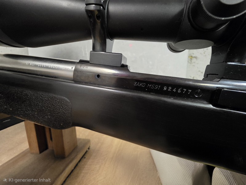 Menke Sako-Einzellader 6mm PPC-USA + Leupold Vari-X – Top Zustand – kuva 5