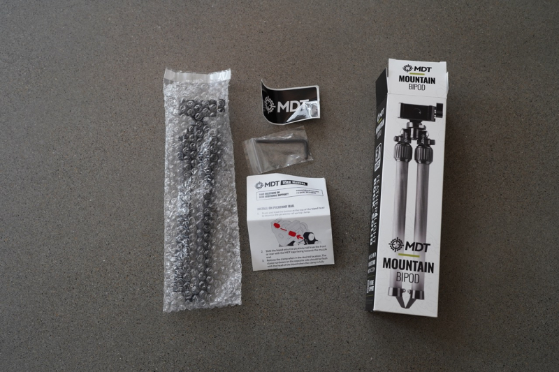 MDT Mountain Bipod ARCA-BLK NEU! Originalverpackt – obrázek 2