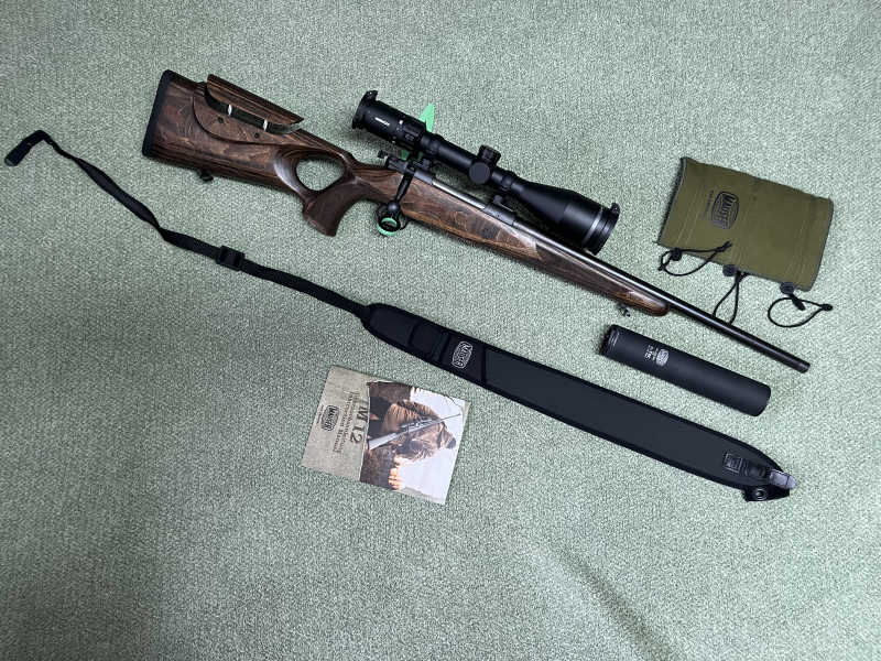 Mauser M12 Max Kal. .308 Win. mit Zielfernrohr und Schalldämpfer – Bild 2