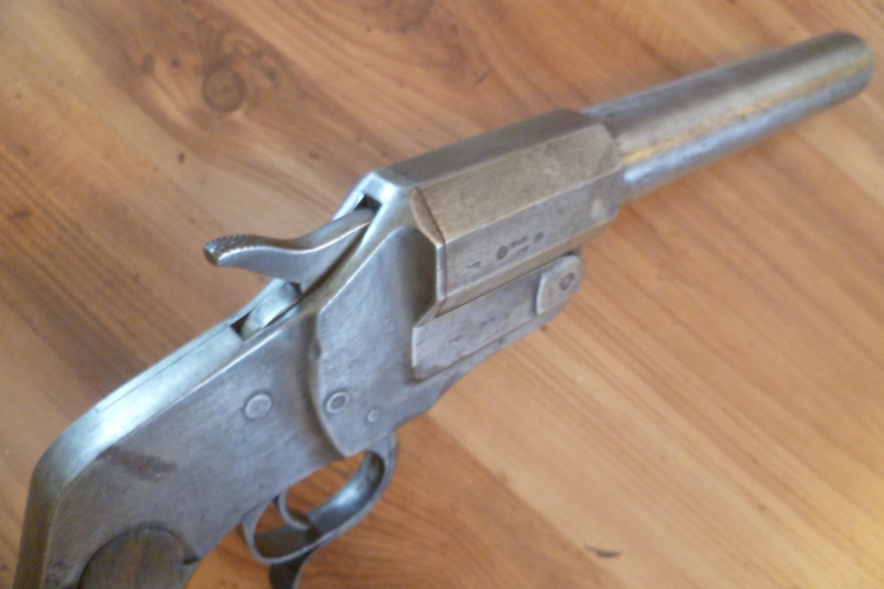 Signalpistole / Leuchtpistole M 1894 Hebel Kal. 4 – Bild 6