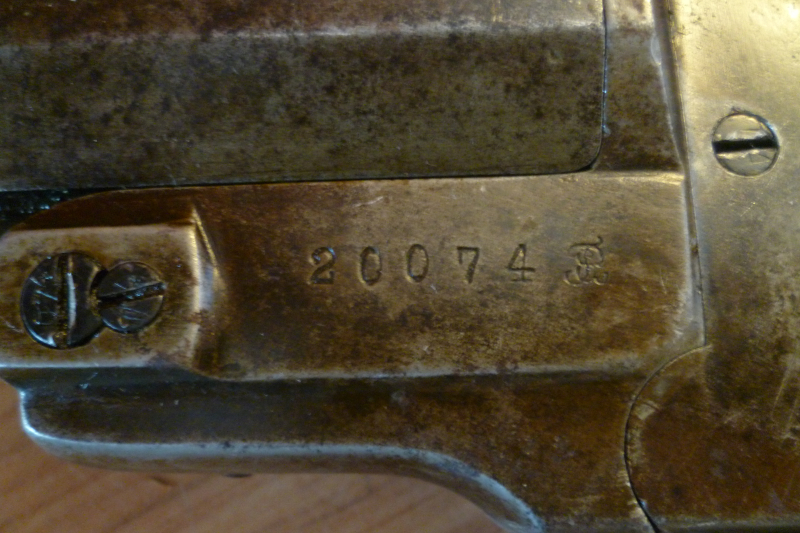 Signalpistole / Leuchtpistole M 1894 Hebel Kal. 4 – Bild 6