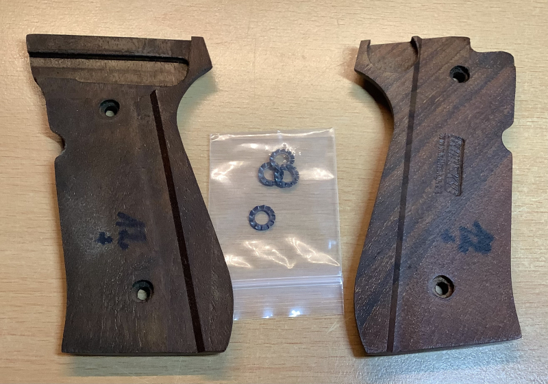 Beretta 92 FS Holzgriffschalen für 9mm o. .22lr – Bild 2