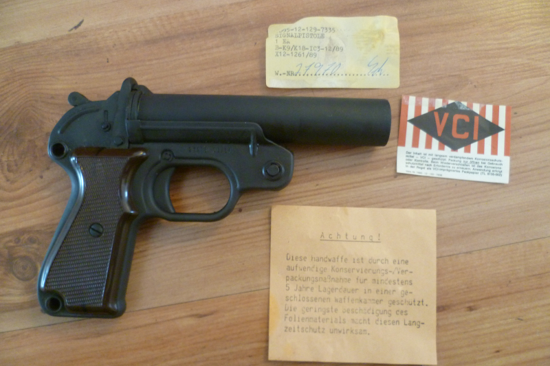 Signalpistole / Leuchtpistole Geco P2 BW Kal. 4 – Bild 2