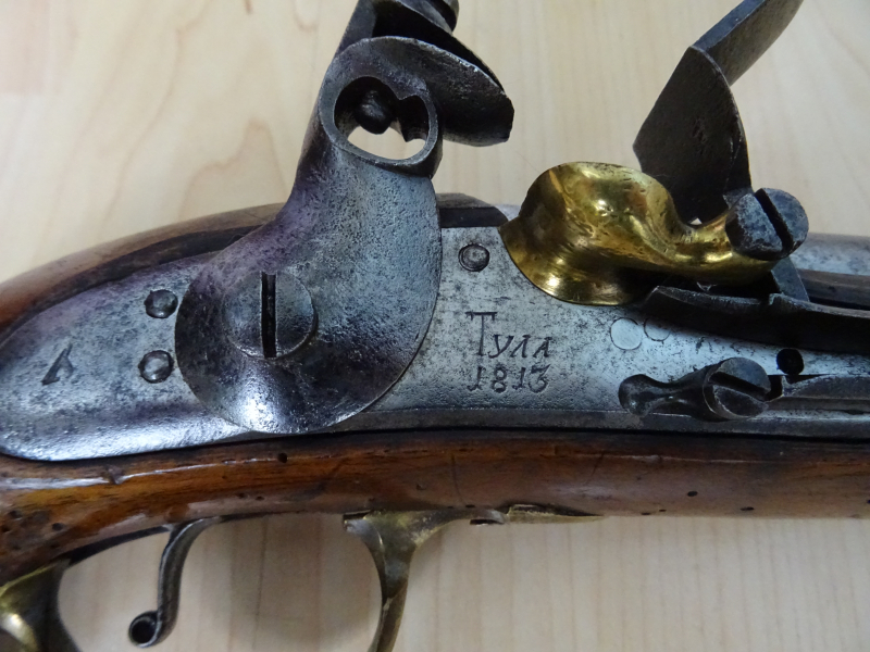 Russische Kavallerie Steinschlosspistole – Bild 3