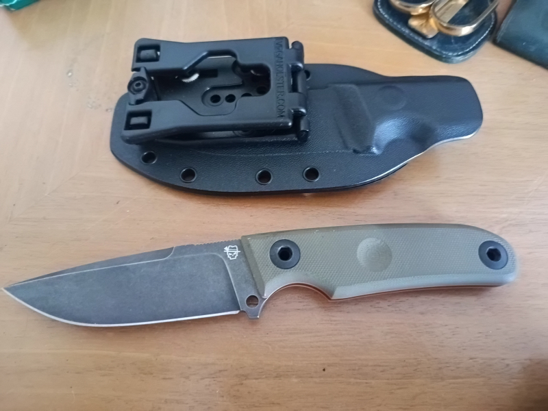 Messer Oberland Arms Imwoid SEPP oliv Bestzustand – Bild 2