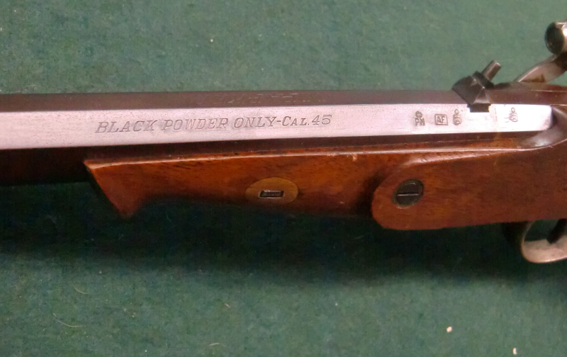 .45 Black Powder Matchpistole W.Parker of London von 1990 ungeschossen – obrázek 5