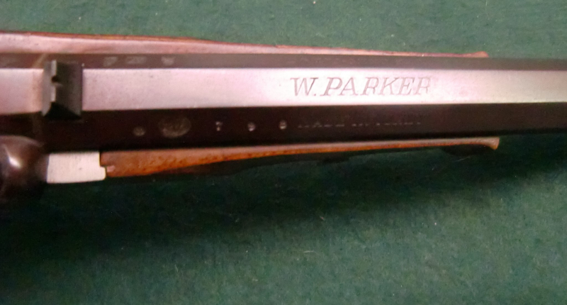 .45 Black Powder Matchpistole W.Parker of London von 1990 ungeschossen – obrázek 3