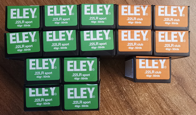 700 KK Patronen - .22lr / .22lfb - ELEY Sport und ELEY Club – Bild 2
