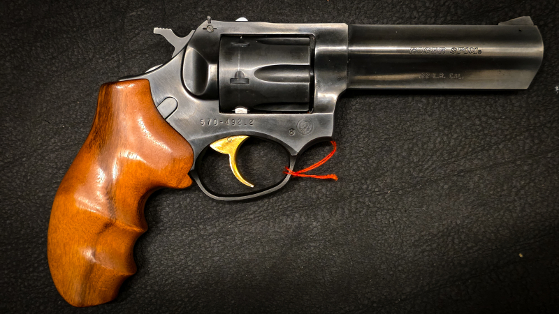 Ruger SP101 Revolver .22 l.r. | 4" Lauf | 6 Schuss | Holzgriff | KK – Bild 4