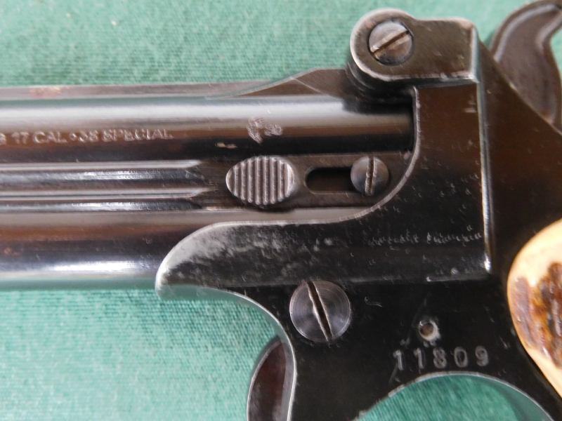 Röhm Derringer Mod. RG17, Kal. .38 Special, V. 1962, noch ohne Sicherung – Bild 3
