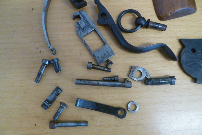 Konvolut freie Ersatzteile Leuchtpistole Mod. 1894 – Bild 4