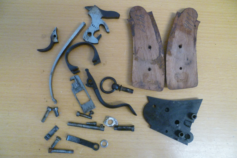 Konvolut freie Ersatzteile Leuchtpistole Mod. 1894 – Bild 2