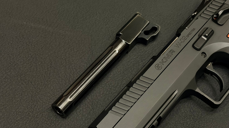 KMR W-02 Spectra OR 9mmLuger SA/DA | 5" Zoll inkl. 6" Wechsellauf | IPSC | DSB | Kombi Set – image 3