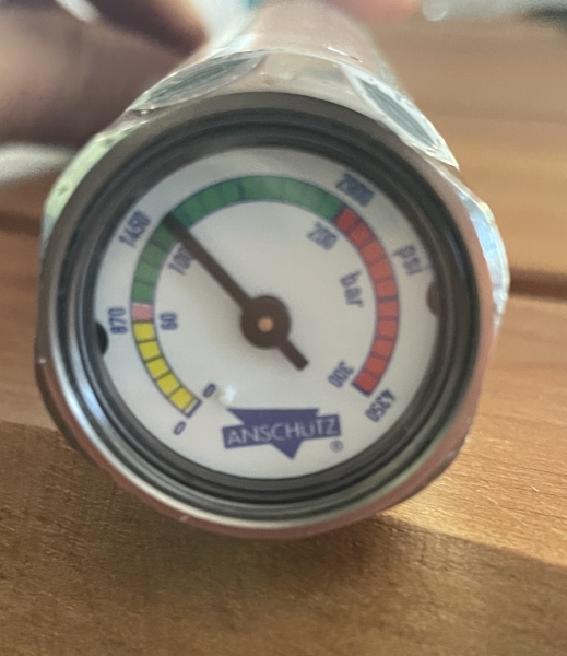Pressluftkartusche Anschütz 43cm -TÜV abgelaufen- – immagine 2