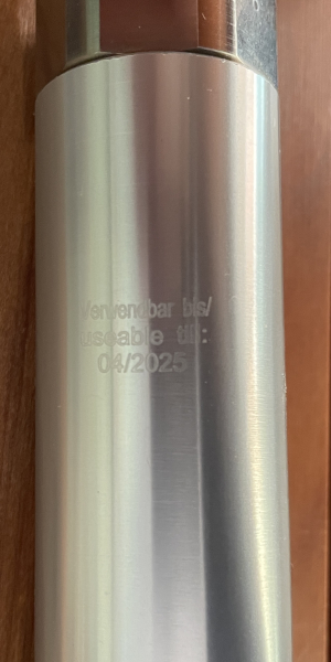 Pressluftkartusche Anschütz 43cm -TÜV abgelaufen- – immagine 4
