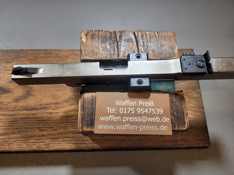 Walther GSP .32 S&WLongWC Wechselsystem Mattvernickelt – billede 2