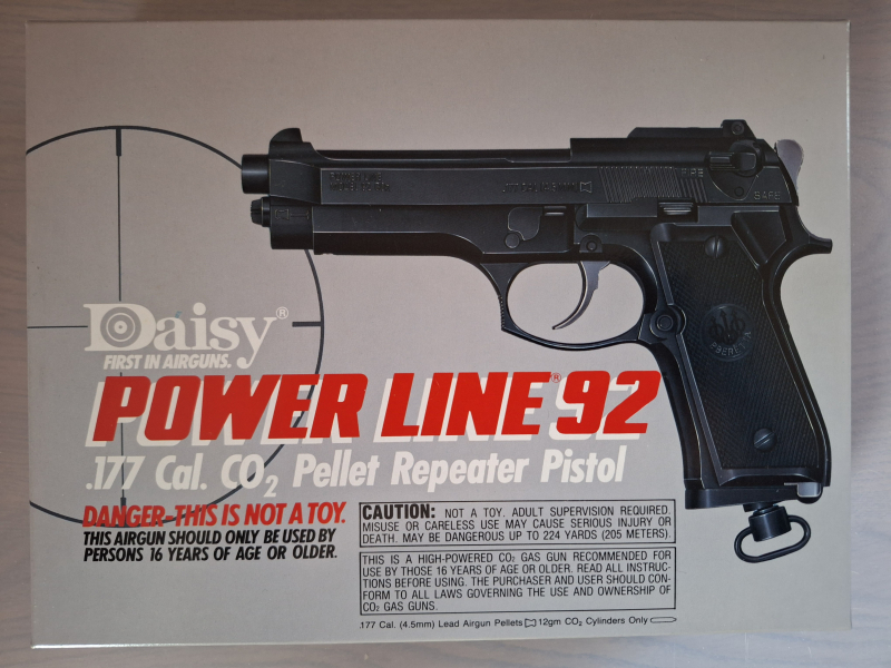 Daisy Powerline 92 .177 Cal. CO2 Pellet Repeater Pistol – Bild 4