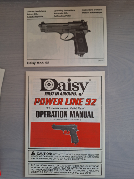 Daisy Powerline 92 .177 Cal. CO2 Pellet Repeater Pistol – Bild 5