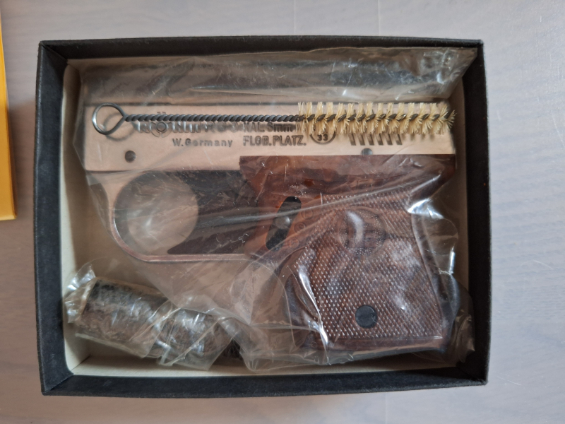 Röhm RG3 verchromt Schreckschuss Gas Signalpistole – Bild 3