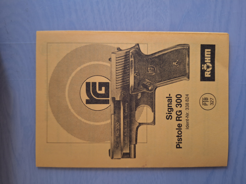 Röhm RG300 Schreckschuss Gas Signalpistole – Bild 4