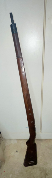 K 98 Karabiner Spanien La Coruna Mauser M 43No Koppelschuh Schaft – Bild 2