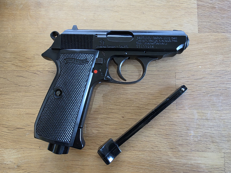 Walther PPK/S Co2-Pistole Blow Back Kaliber 4,5 mm (.177) BB – Bild 3