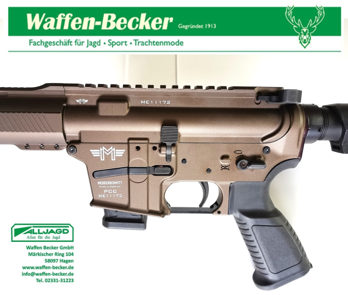 Selbstladebüchse Messerschmitt AR15-9 PCC Kal. 9mm Luger Sport 10,5" bronze -NEUWARE- – Bild 4
