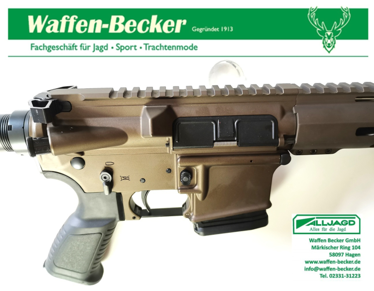 Selbstladebüchse Messerschmitt AR15 Kal. .223Rem. 16,75" bronze -NEUWARE- – Bild 3