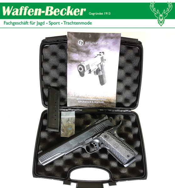 Pistole Schmeisser Hugo 1911 Kal. .45ACP 6", black -NEUWARE- – Bild 3