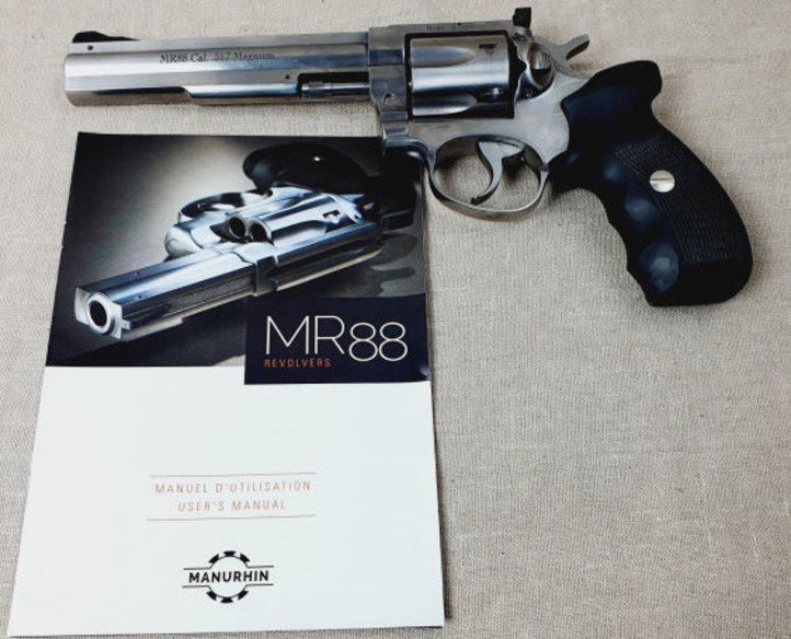 Manurhin MR 88 Sport 6" stainless .357Mag. Neu!! 5/706 #SSZ Berka – Bild 2