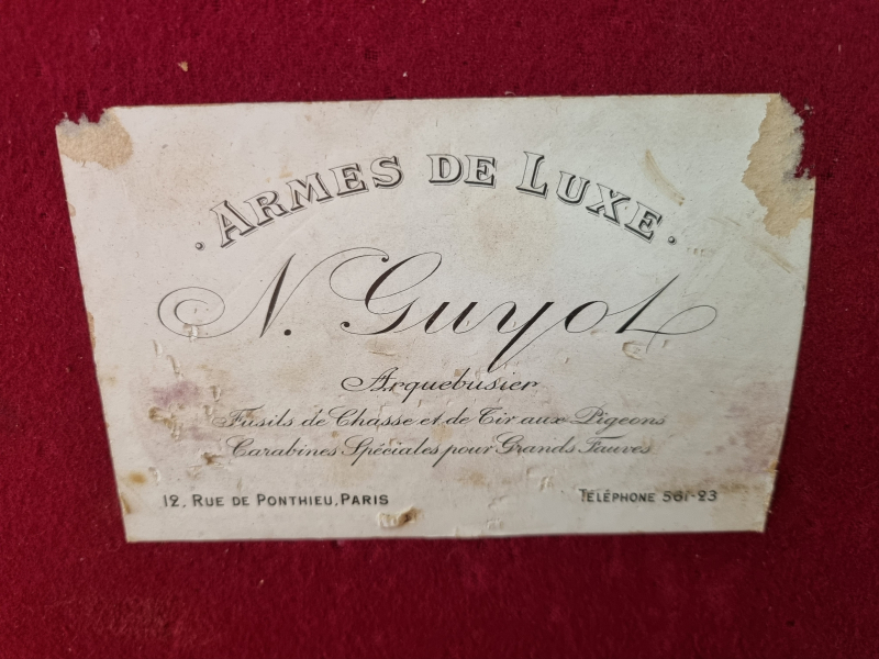 Luxus Lederkoffer Waffenkoffer – slika 4