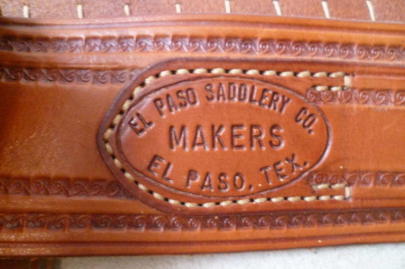 Westerngürtel mit Holster El Paso Saddlery Texas – Bild 3