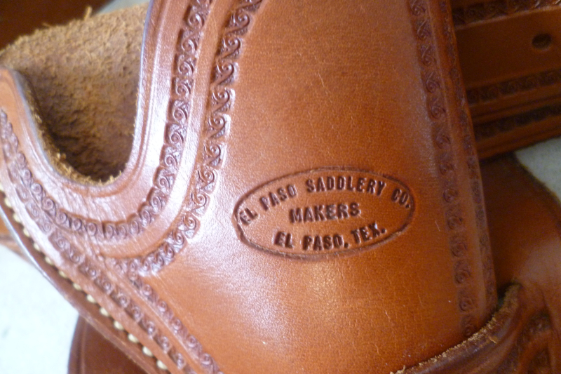 Westerngürtel mit Holster El Paso Saddlery Texas – Bild 2