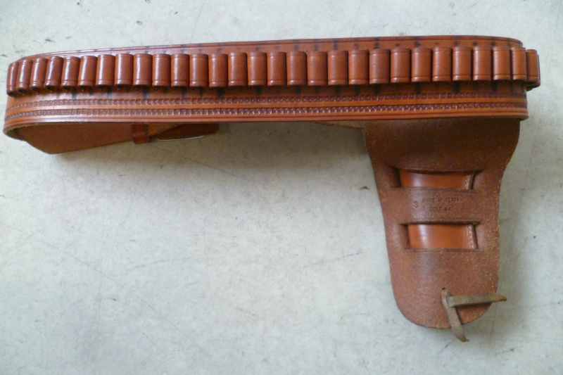 Westerngürtel mit Holster El Paso Saddlery Texas – Bild 4