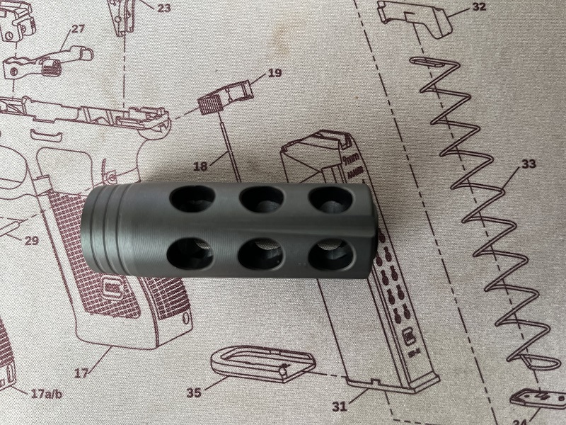 Svemko Mündungsbremse für Quick Mount – immagine 3