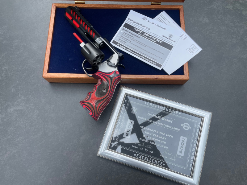 Smith & Wesson Revolver S&W 686 Demon .357 Mag. Sonderedition, Limited Edition – Bild 5