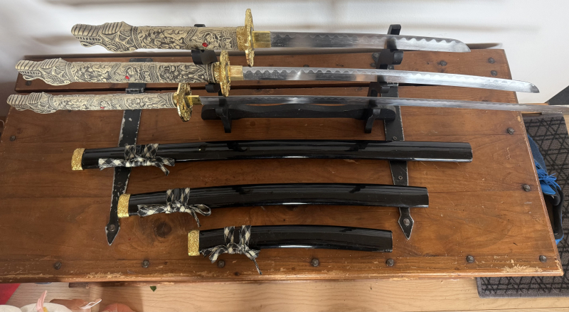 3er Set Samurai Schwerter – kuva 3