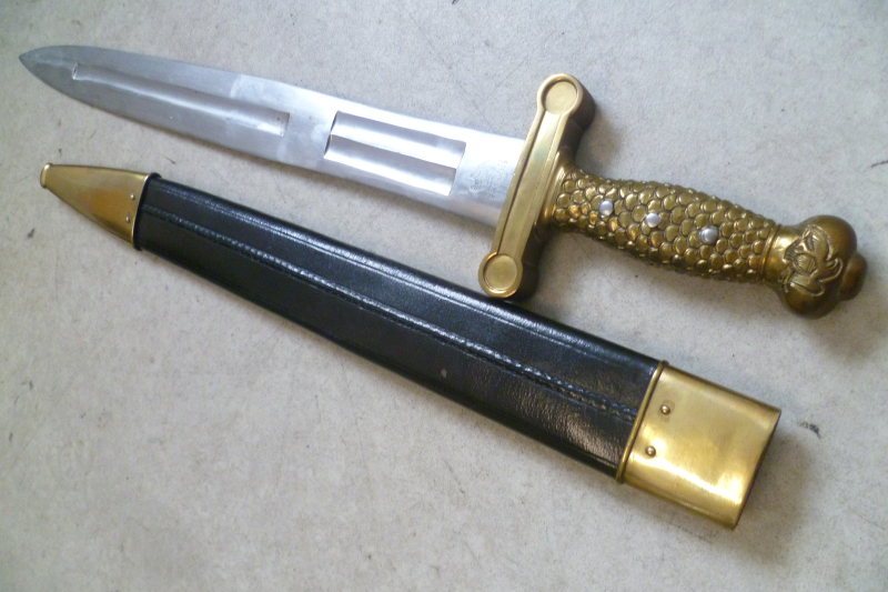 US Artillerie Faschinenmesser 1839 NP Ames Springfield – Bild 5