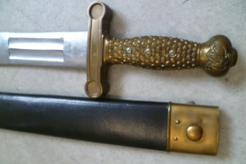 US Artillerie Faschinenmesser 1839 NP Ames Springfield – Bild 4