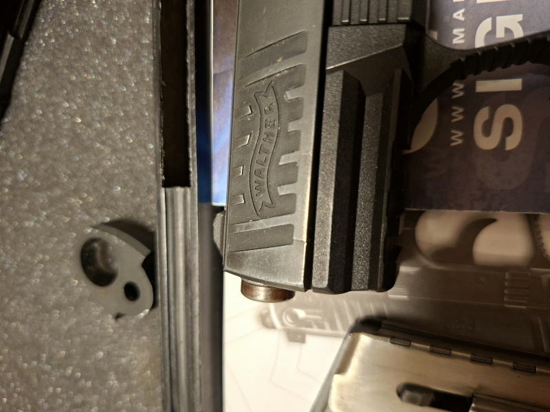 Walther P22Q schwarz defekt – Bild 3