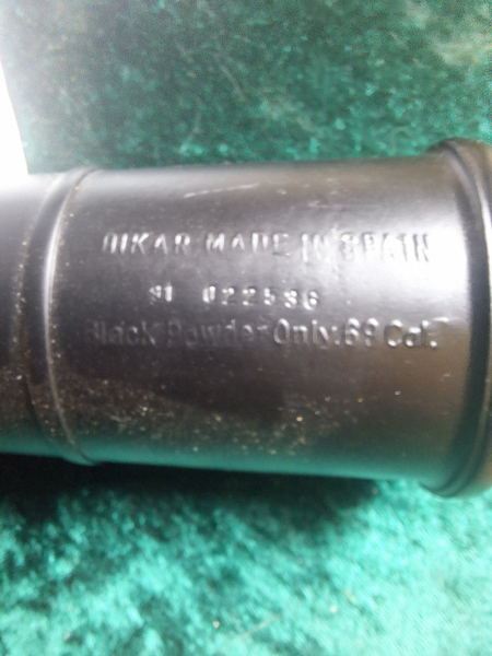 Modellkanone Schiffskanone Schwarzpulver Kaliber.69 – bilde 3