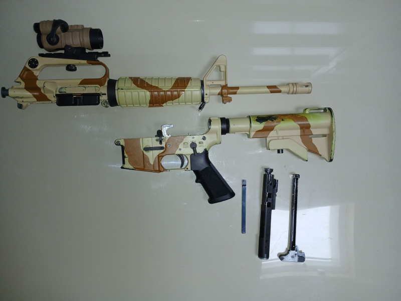 MGC Japan M16 A2 Filmwaffe ( Firecap model gun ) – Bild 4
