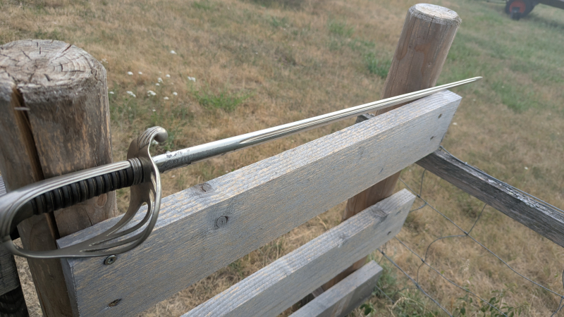 Säbel M1882 kein Bajonett Seitengewehr – Bild 3