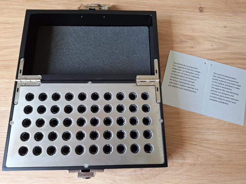 Exklusive Munitionsbox Schatulle Kaliber. 357 Magnum von Technoframes – Bild 2