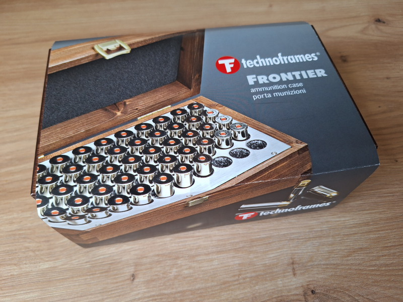 Exklusive Munitionsbox Schatulle aus Holz Kaliber. 357 Magnum von Technoframes – Bild 3